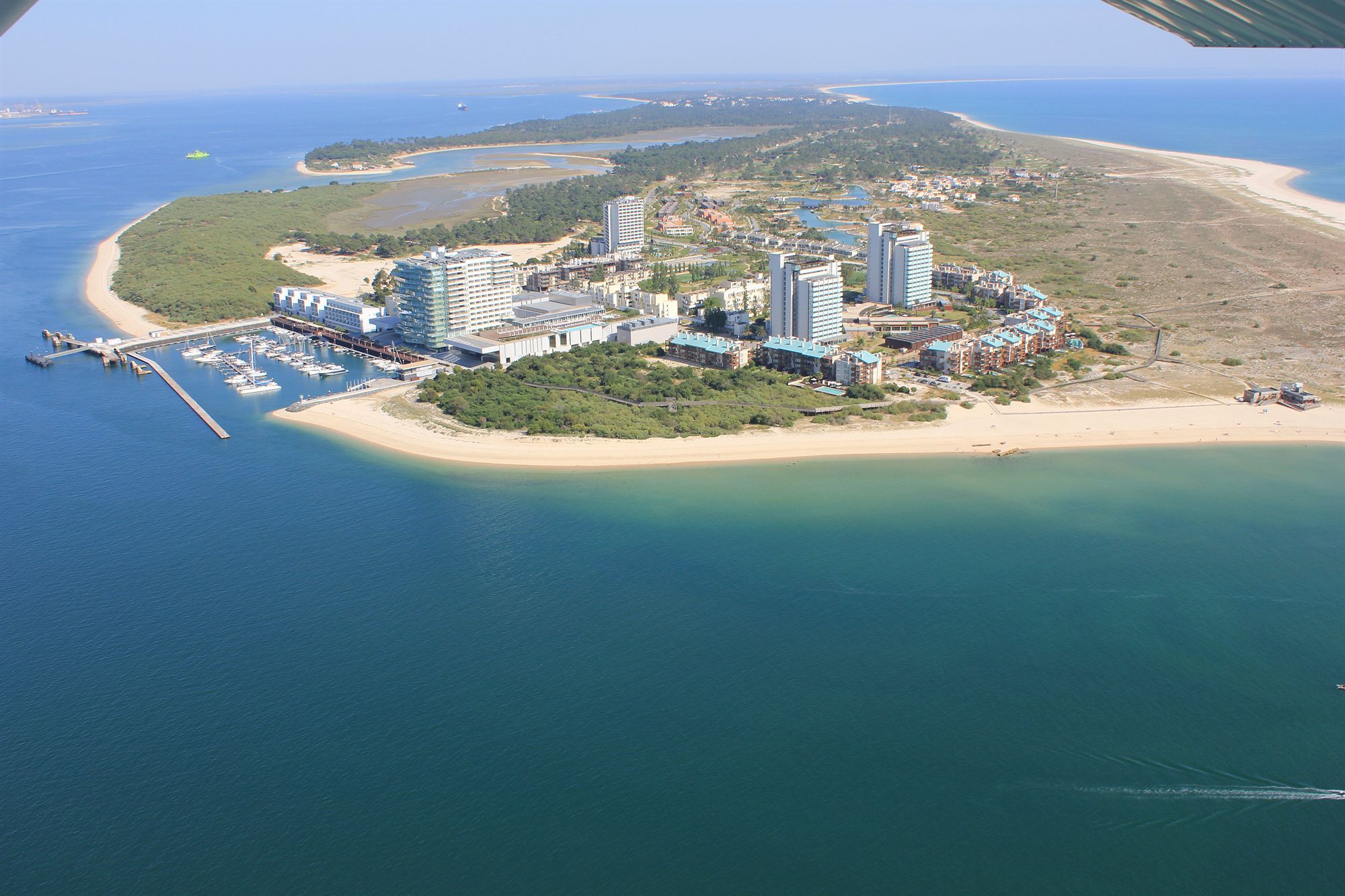 The Editory By The Sea Troia Comporta Hotel Екстер'єр фото Aerial view of Pearl Bay
